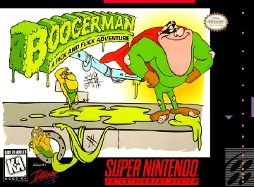 Boogerman - A Pick and Flick Adventure (USA) box cover front